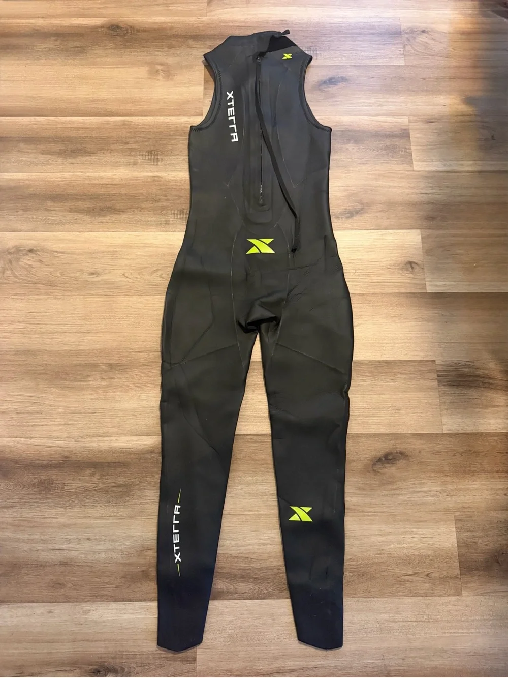 Xterra Volt Sleeveless Wetsuit Mens XXL Full Length Triathlon Suit Black